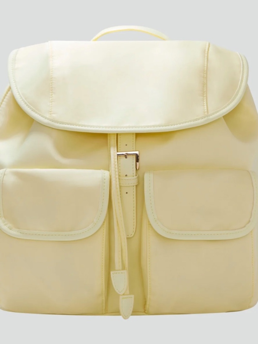 Year of Ours x FFF Yellow Backpack